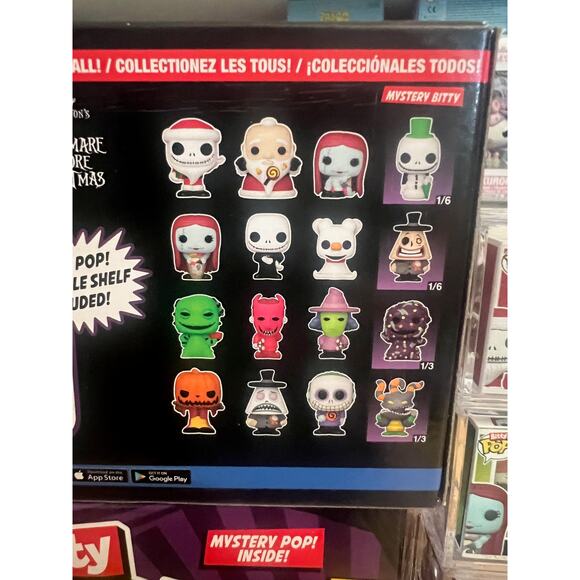 COMPLETE BITTY MULTIPACK SET NBC Disney Funko Pops W/ ALL 4 MYSTERY CHASES Movie - Picture 3 of 3